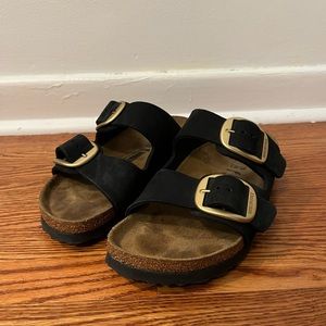 Black Birkenstocks